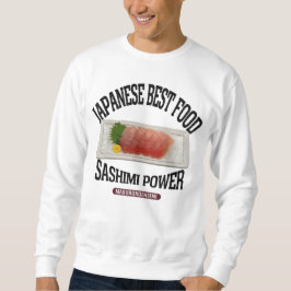 マグロの刺身（ビンテージ風） SWEATSHIRT
