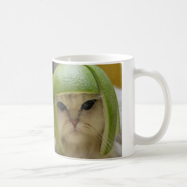 メロン猫　マグカップ KAFFEETASSE (Rechts)