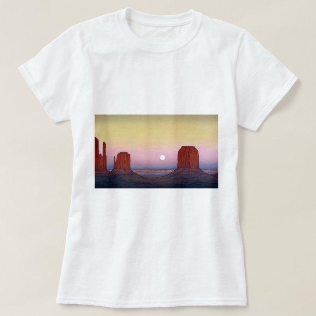 モ ニ ュ ・レ, Monument Valley, Yoshida, Woodwood T-Shirt (Design vorne)