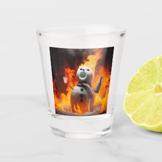 ヤケ酒雪だるま SCHNAPSGLAS