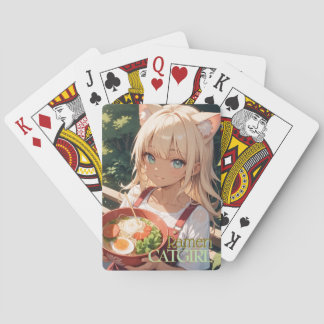 ラーメンを食べる猫耳娘 SPIELKARTEN