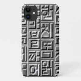 レリーフ風 ハングル Case-Mate iPhone HÜLLE