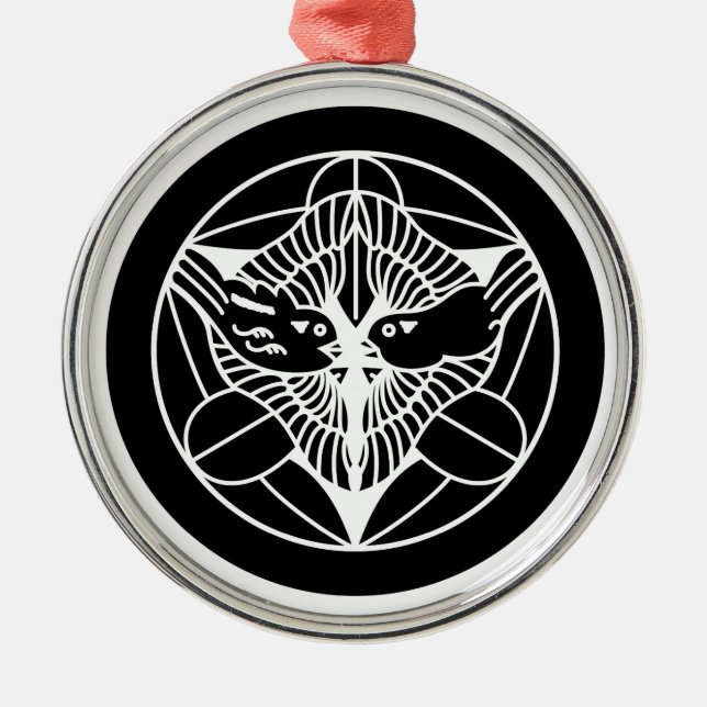 上 杉 家 笹 ORNAMENT AUS METALL (Vorne)