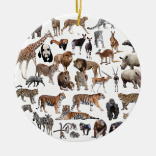 世 界 の 動 物 の 優 良 KERAMIK ORNAMENT