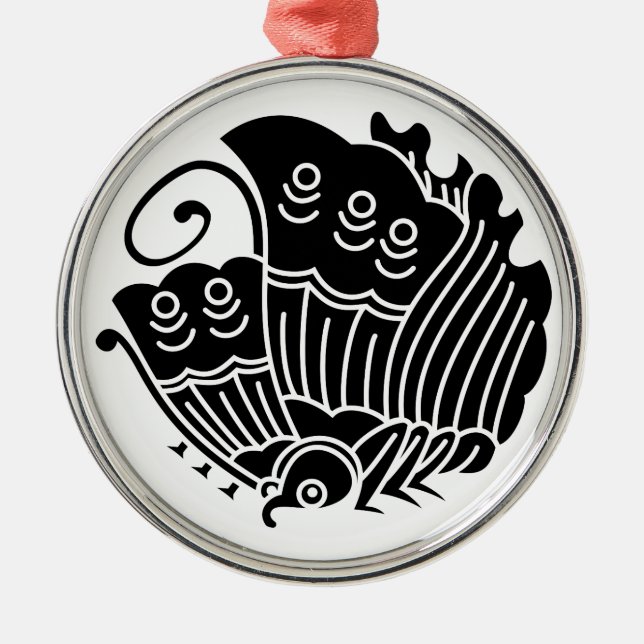 中 村 吉 右 門 衛 SILBERNES ORNAMENT (Vorne)