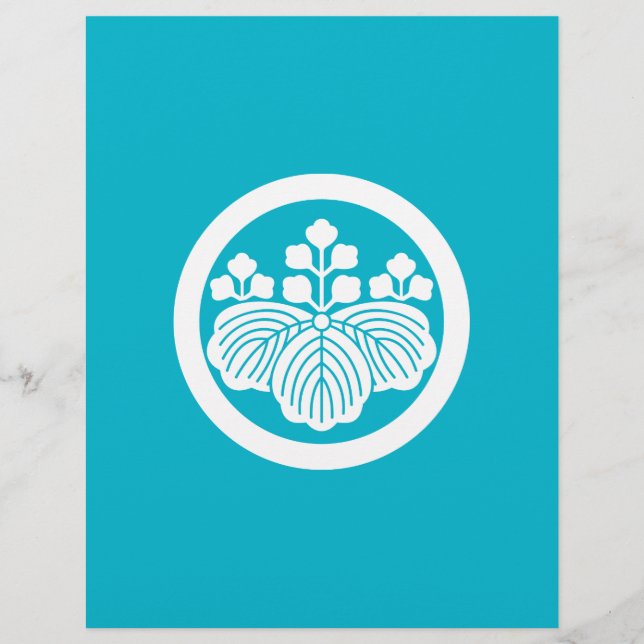 丸に五三桐 (Vorderseite)
