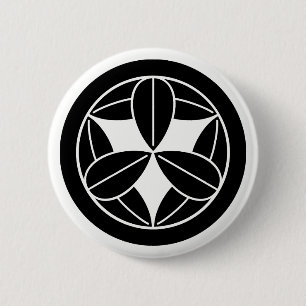 丸 に 九 枚 笹 BUTTON
