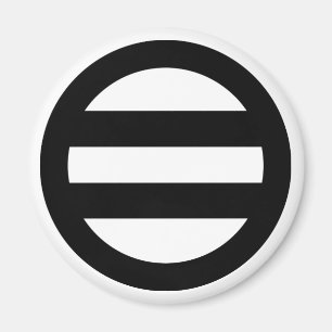 丸 に 二 つ き 引 MAGNET