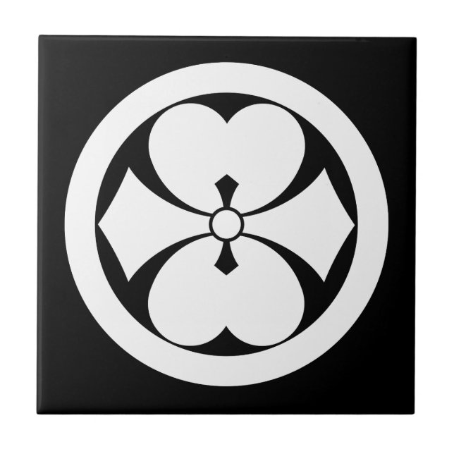 丸 ​ に ​ 二 ​ つ ​ FLIESE (Vorderseite)