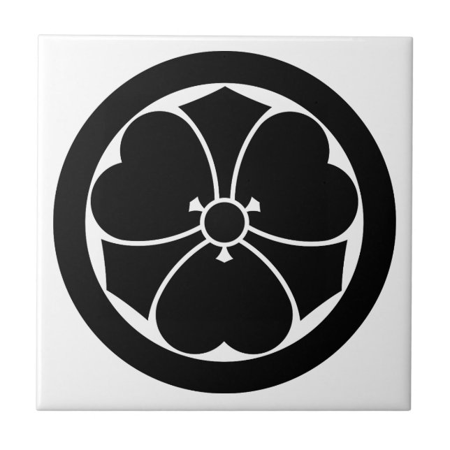 丸 に 剣 酢 漿 草 FLIESE (Vorderseite)