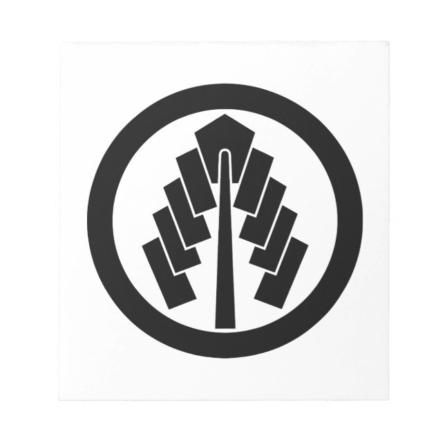 丸 に 幣 NOTIZBLOCK (Vorderseite)
