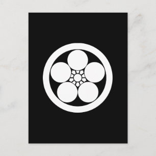 丸 に 梅 鉢 POSTKARTE