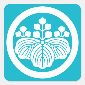 丸 五 三 QUADRATISCHER AUFKLEBER