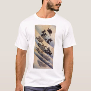 亀, 北斎 Schildkröten, Hokusai, Ukiyo-e T-Shirt