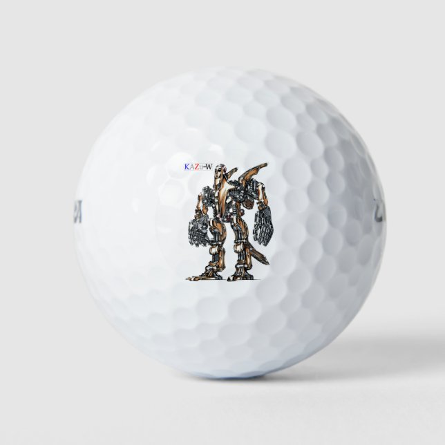 作品番号00006　「祭事用と思われる謎の機体」 GOLFBALL (Vorderseite)