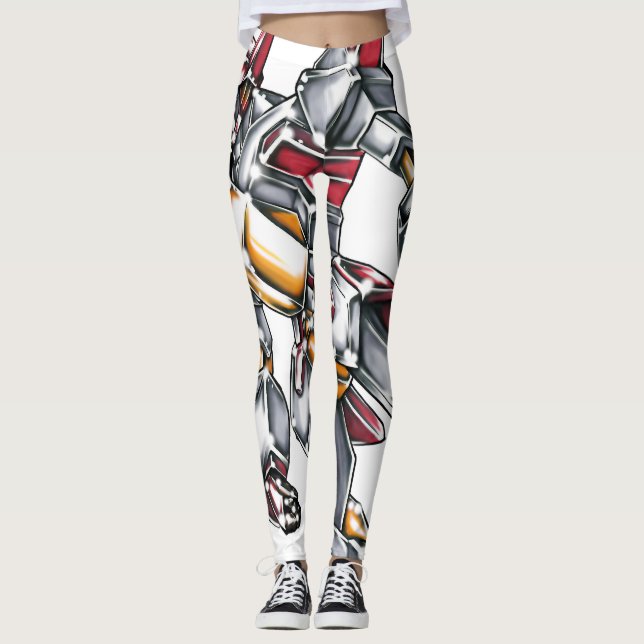 作品番号00014　「主人公用機体」 LEGGINGS (Vorderseite)