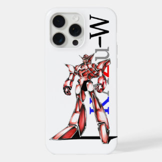 作品番号00016　「エース　ロボ　(Ace　Robot)」 iPhone 15 Pro Max Hülle