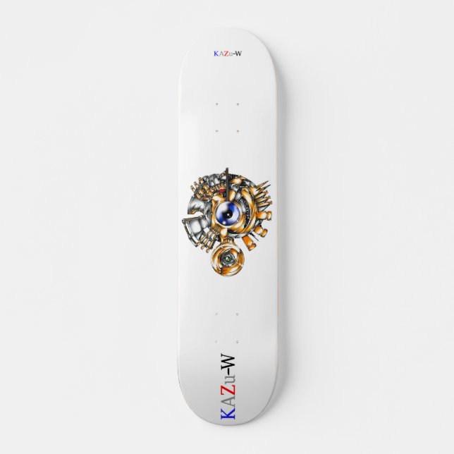 作品番号00017　「闇から点る希望の増幅装置」TypeB Skateboard (Vorne)