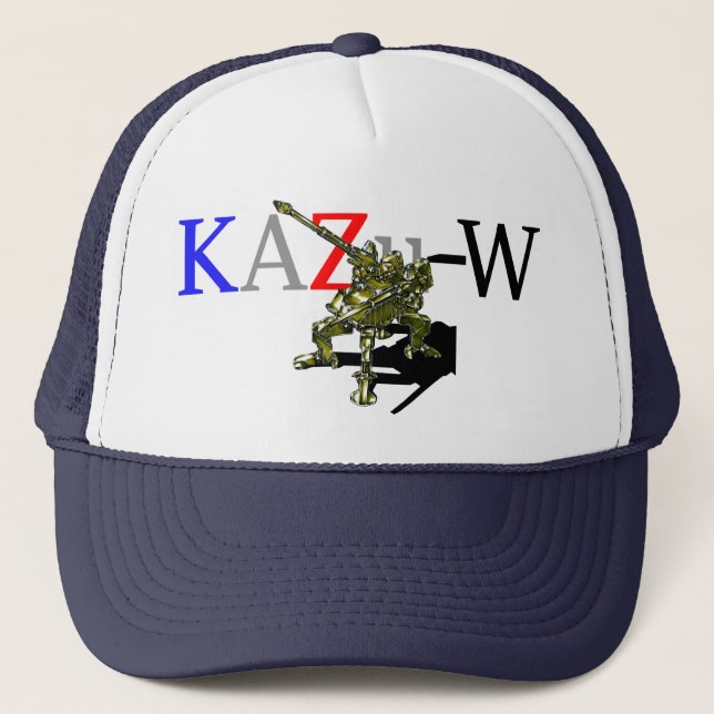 作 品 号00013 "四 脚 歩  TRUCKERKAPPE (Vorderseite)