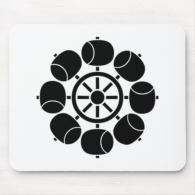八 つ 水 車 MOUSEPAD (Vorne)
