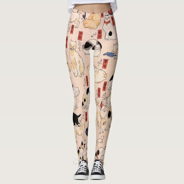 其 の ま ま 地 猫 口 飼 好 LEGGINGS (Vorderseite)