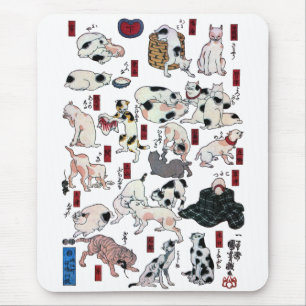 其 ま ま の 猫 地 口飼 MOUSEPAD