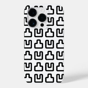 凸 凹 Dekoboko で こ ぼ こ Case-Mate iPhone 14 Pro Hülle