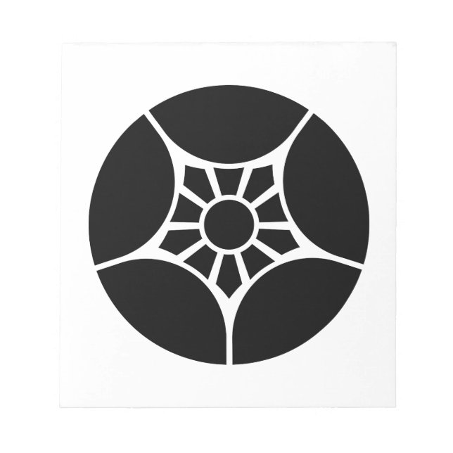 割 り 梅 鉢 NOTIZBLOCK (Vorderseite)