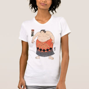 力 士, 国 Sumo Wrestler, Kuniyoshi, Ukiyo-e T-Shirt