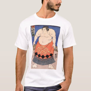 力 士, 国 Sumo Wrestler, Kuniyoshi, Ukiyo-e T-Shirt