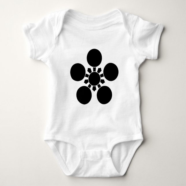加賀梅鉢 BABY STRAMPLER (Vorderseite)