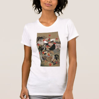 動植綵絵 (20) 群鶏図, 伊藤若冲 T-Shirt
