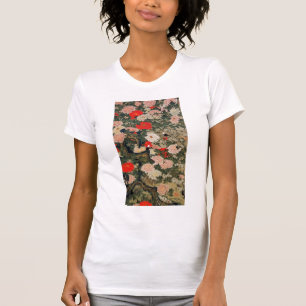 動 綵 絵(22)牡 小 植, 丹 T-Shirt
