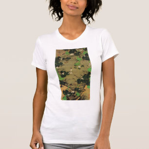動 綵 絵(23)池 群 植, 辺 T-Shirt