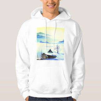 北国の朝 HOODIE