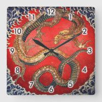 北斎の龍, 北斎 Hokusai Drache, Hokusai, Japan-Kunst