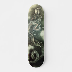 北斎の龍, 北斎 Hokusai Drache, Hokusai, Kunst Skateboard