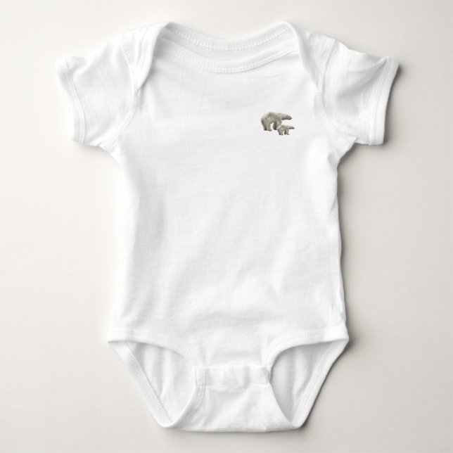 北極熊 POLO SHIRT (Vorderseite)