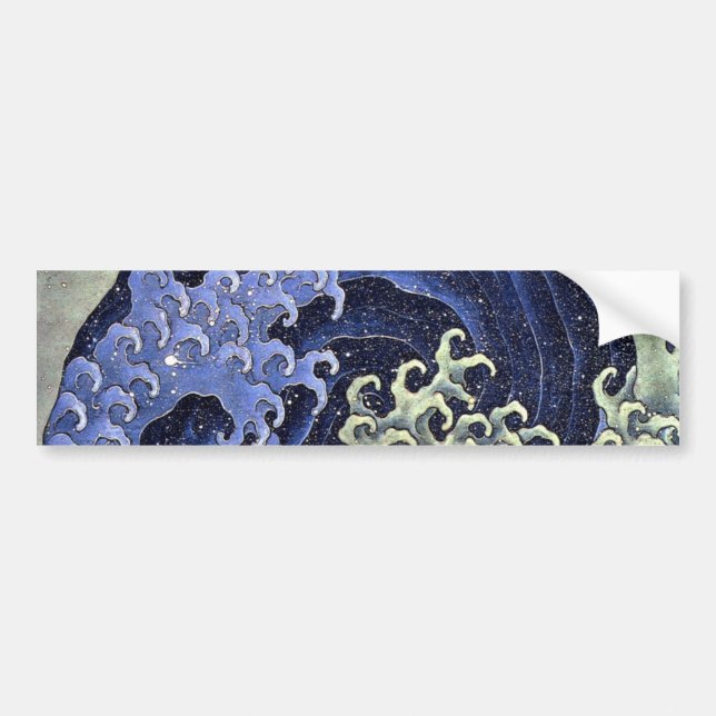 北 斎 波, 北 斎 Hokusai Wave, Hokusai, Autoaufkleber (Vorne)