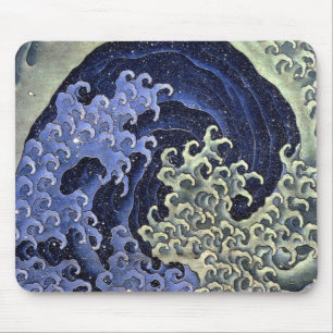 北 斎 波, 北 斎 Hokusai Wave, Hokusai, Mousepad