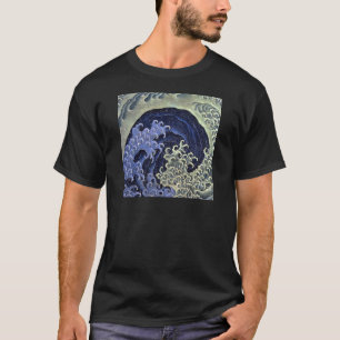 北 斎 波, 北 斎 Hokusai Wave, Hokusai, T-Shirt