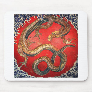 北 斎 龍, 北 Hokusai Dragon, Hokusai, の Mousepad
