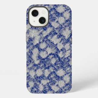 和の花草模様 iPhone 13 HÜLLE