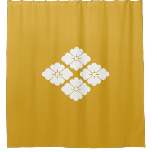 四つ花菱 DUSCHVORHANG