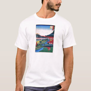 増 上 寺, 広 Roter Tempel, Hiroshige, Ukiyo-e T-Shirt