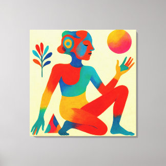 太陽を孕む者 LEINWANDDRUCK