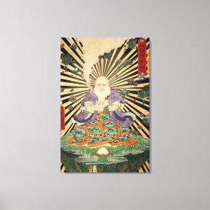 奇 術 師, 豊 Magier, Toyokuni, Ukiyo-e Leinwanddruck