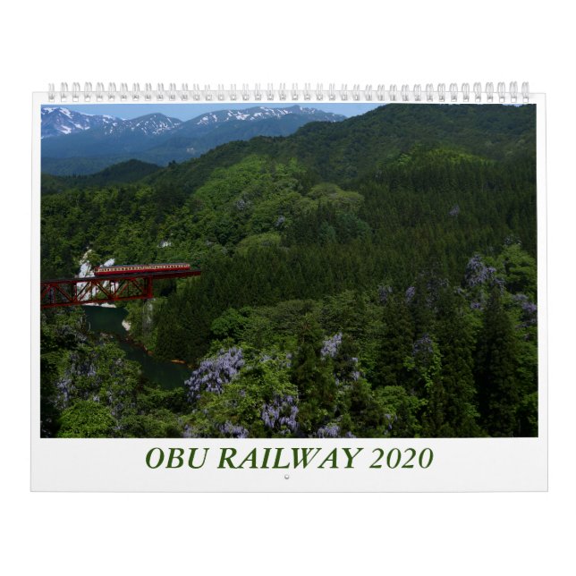 奥武鉄道カレンダー2020 KALENDER (Titelbild)