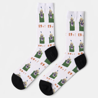 好戦的な殿様”突撃ッ！”おもしろソックス SOCKEN