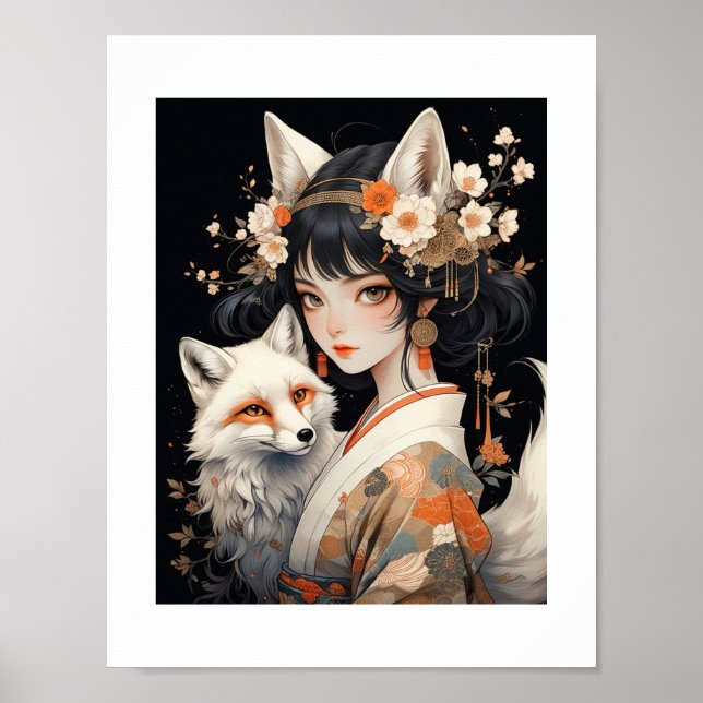 妖狐［japanese fox monsters］001 poster (Vorne)